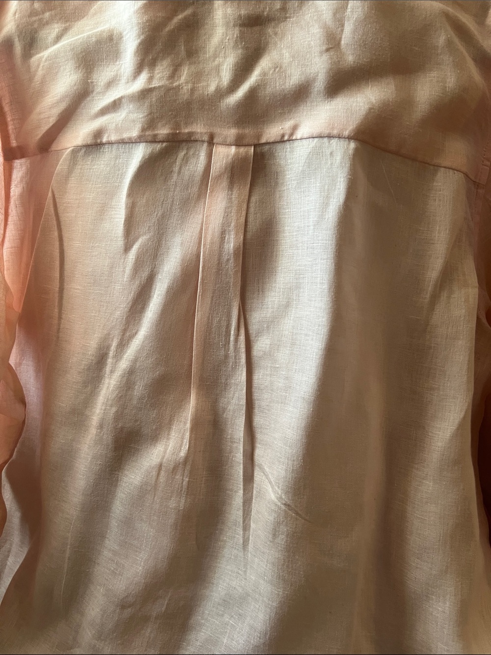 GAP Pale Pink Relaxed Button-Down Shirt - Picture 5 of 7
